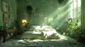 Green Paint for Bedrooms 01