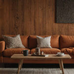 Rustic Scandinavian Living Room 01