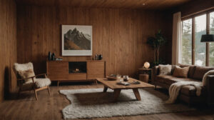 Rustic Scandinavian Living Room 09